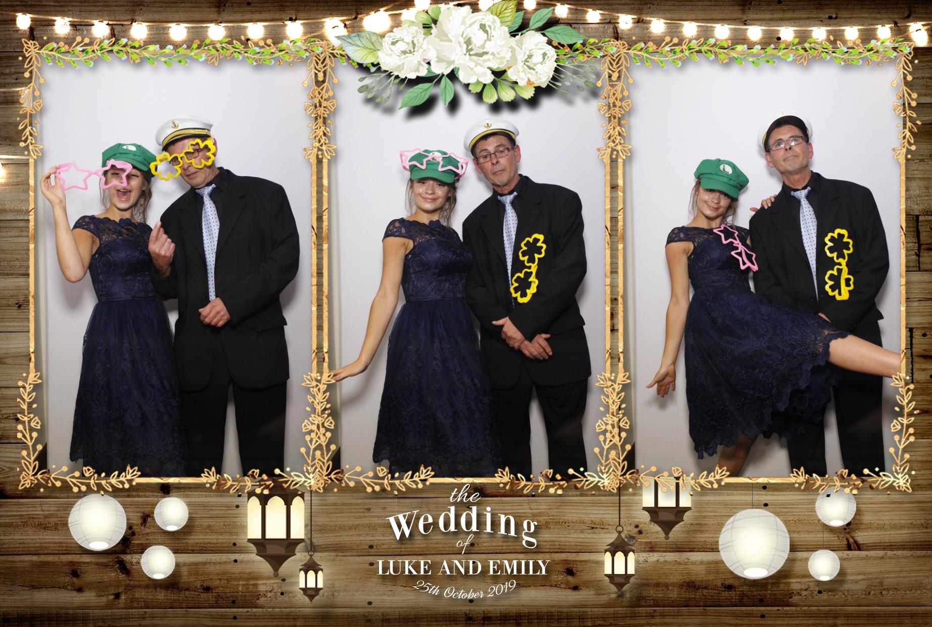 Luke & Emily's Wedding | View more photos from the event at gallery.myphotoboothexperience.co.uk/u/MyPhotoBoothExperienceLtd/Luke-Emilys-Wedding